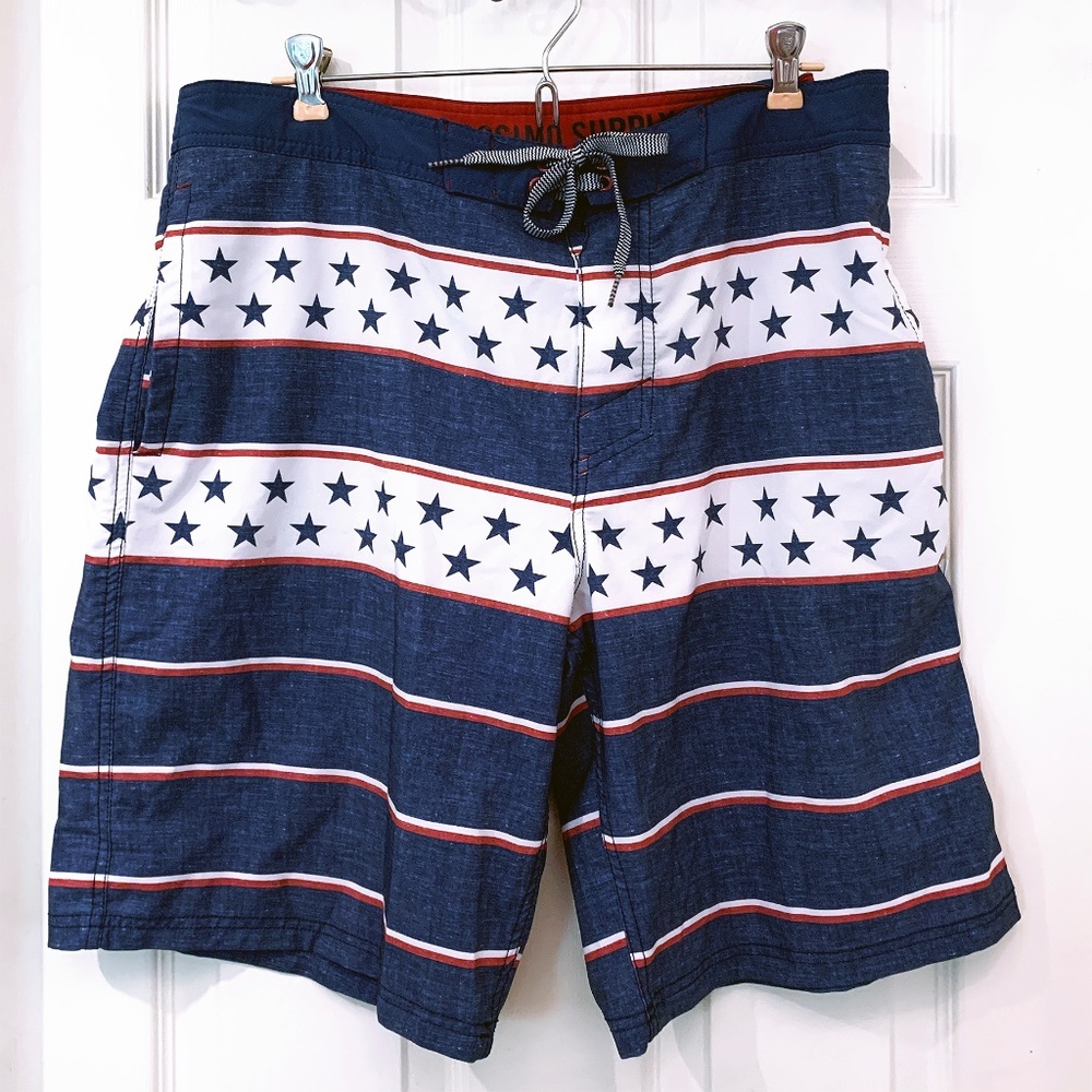 Men's Boardshorts, 38 waist swim trunks